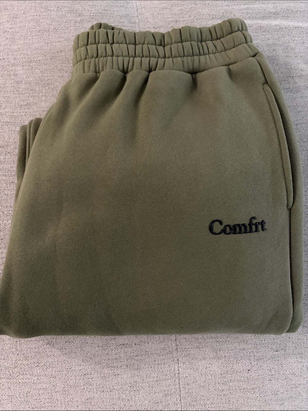 Comfrt Cloud Sweatpants Olive Size XL - Picture 13 of 13